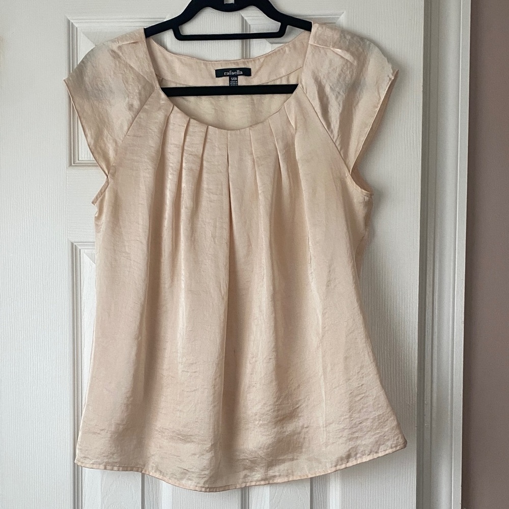 Rafaella Cream Women's Blouse